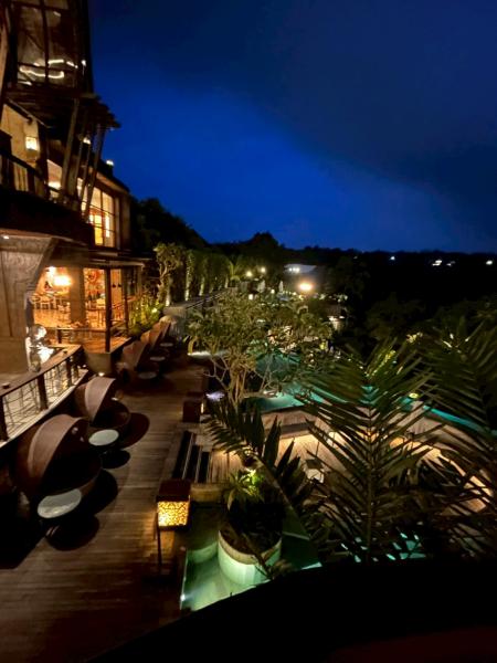 リゾートの夜景