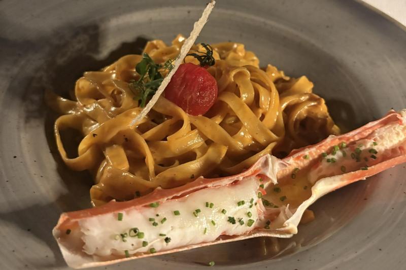 「チャコール」でロマンティックディナー。このパスタが絶品！