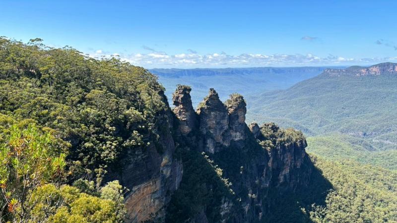 ブルーマウンテンのスリーシスターズ