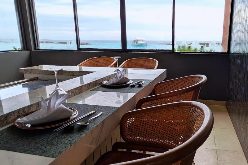 鉄板焼きのエリア