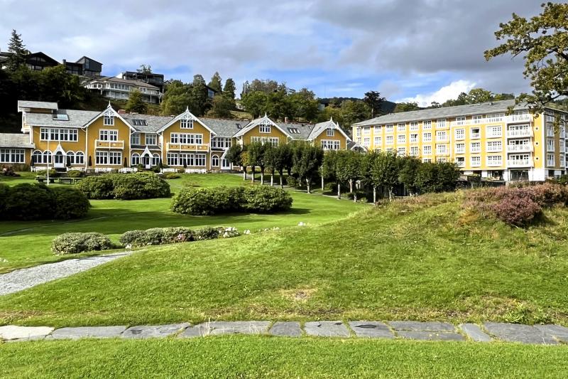 別荘地のようなソルストランド ホテル&ベッド