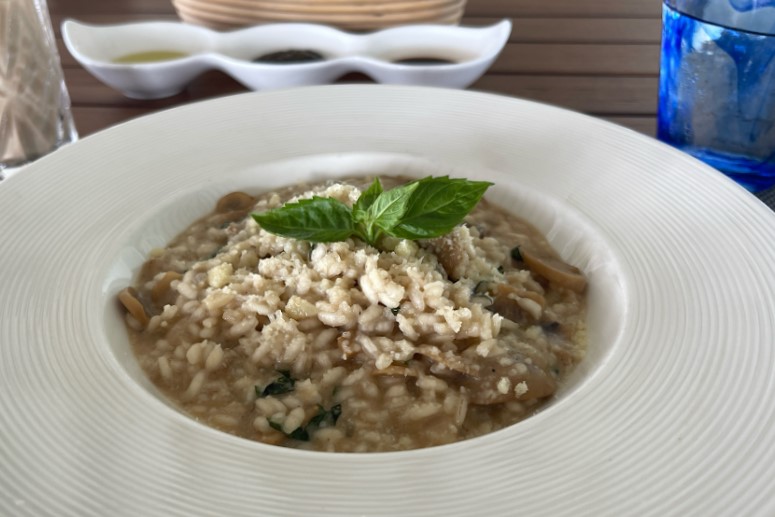 特に美味しかったキノコリゾット