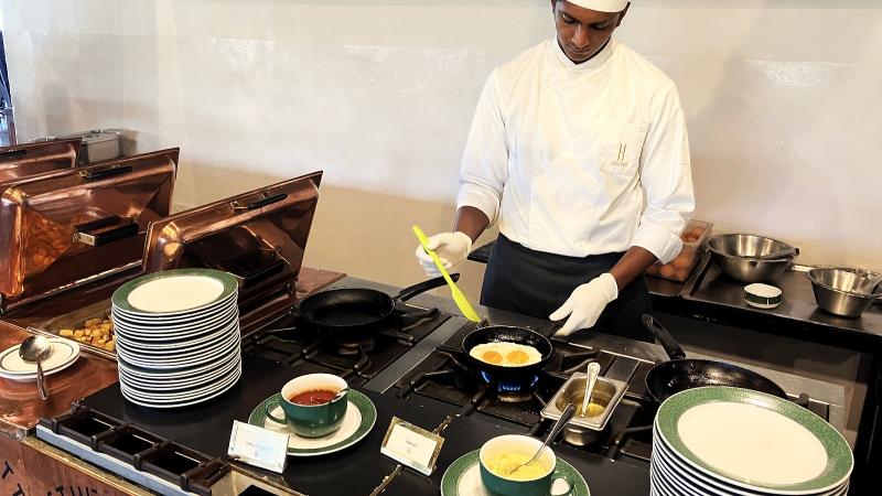 卵料理はオーダーもできます