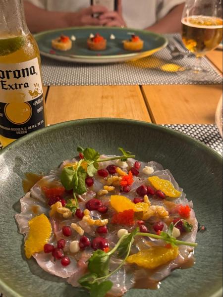 お気に入りレストランのモルディブ料理のカーゲ（セビーチェ）