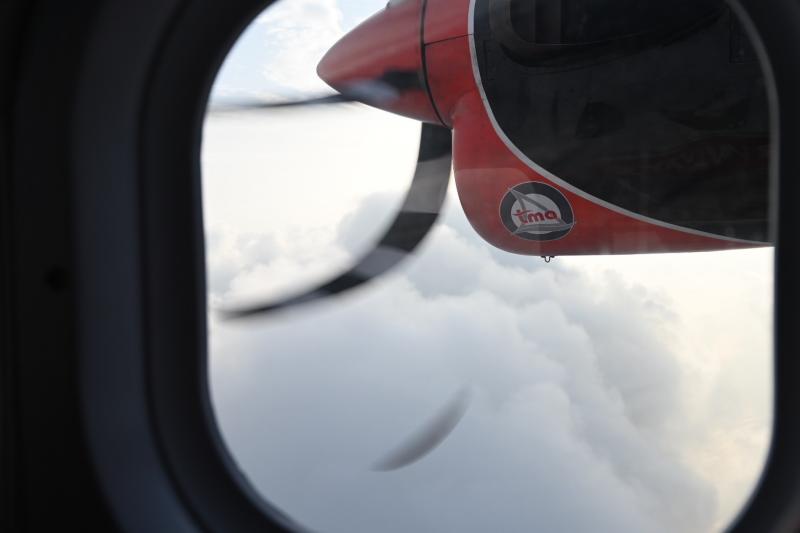 初めての水上飛行機