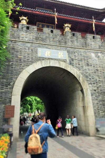 この後、杭州旧市内に入ります