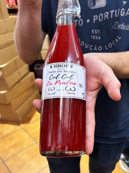 リヨン名物のプラリネシロップ！