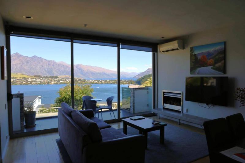 スイス ベルスイーツ ポウナム クイーンズタウンの窓からの景色が絶景でした