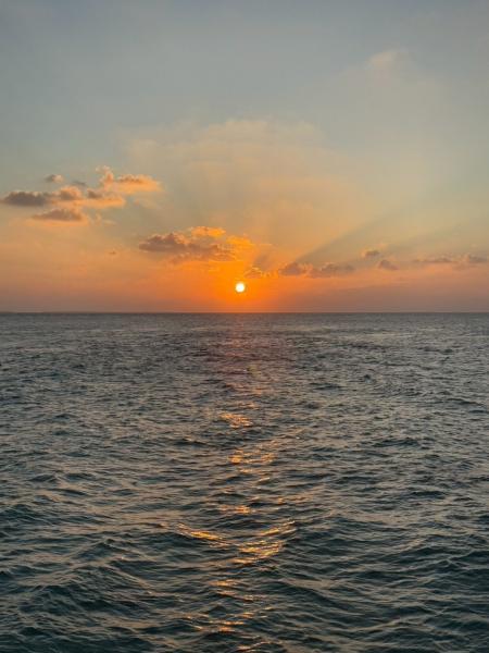 サンセット側の部屋だったので、毎日夕日を眺めていました！