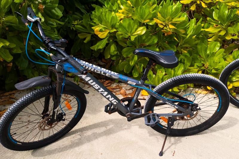 リゾート内には自転車が20台（2024年7月時点）。ご希望の方はチェックイン時にお伝えください