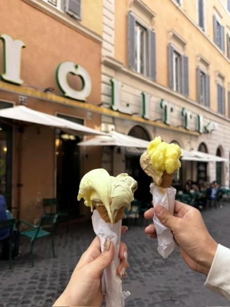 ローマのアイス