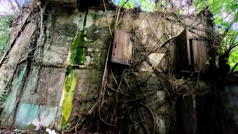 日本軍司令部跡のオペレーションをしていた場所