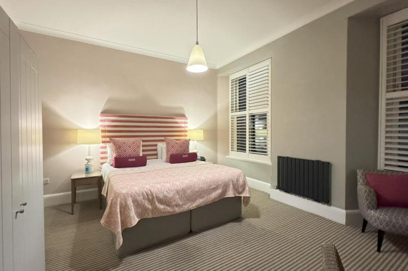 かわいらしいベッドルーム