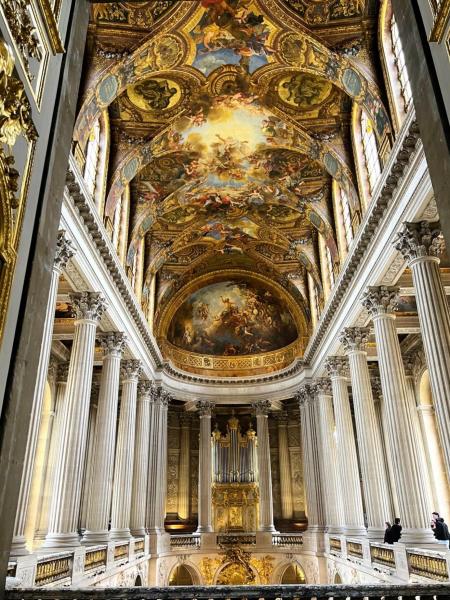 ヴェルサイユ宮殿内の礼拝堂