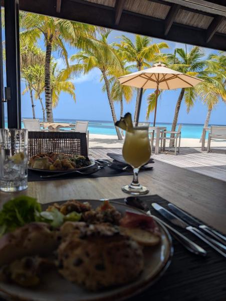 ドンベリレストランの朝食ビュッフェ