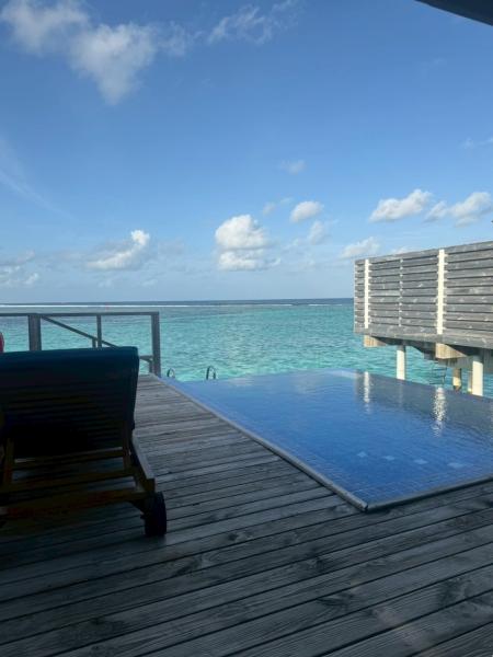 水上ヴィラからの景色も、常にテンションが上がりました！