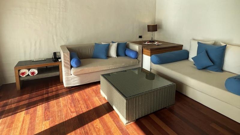 ゆったりとしたリビングルーム