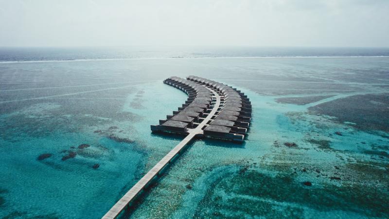 水上ヴィラ（Photo by：Jawakara Maldives）