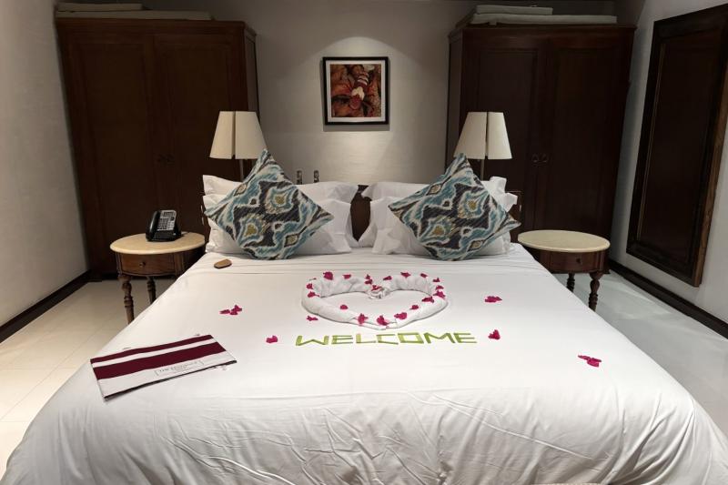 ザ レジデンス モルディブ アット ファルマフシ のベッドルーム