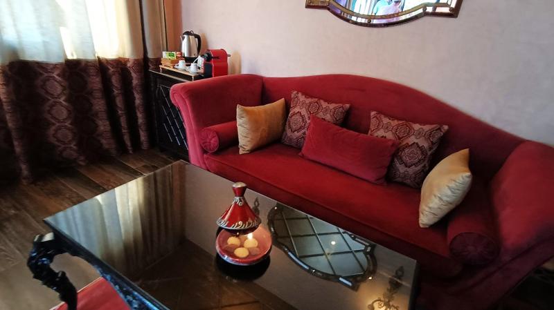 くつろげるソファエリア