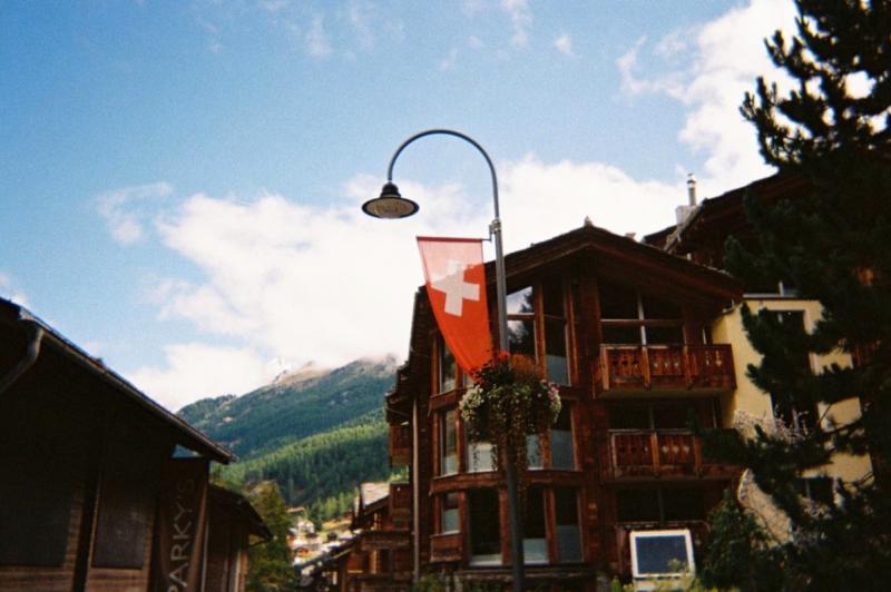 ツェルマットの街並み