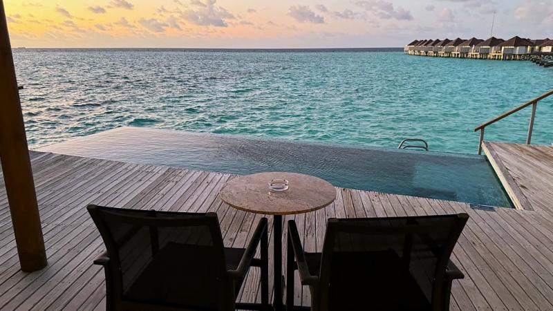 プライベートインフィニティプールもこの広さ！