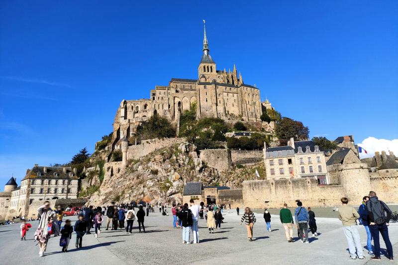 フランスの世界遺産 モンサンミッシェル