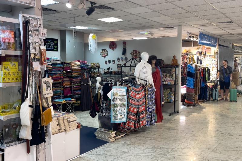 スリランカらしいブティック