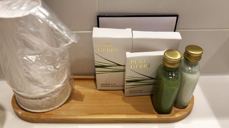 アメニティは最低限な感じですね