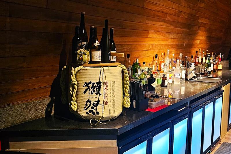 日本酒も用意されています