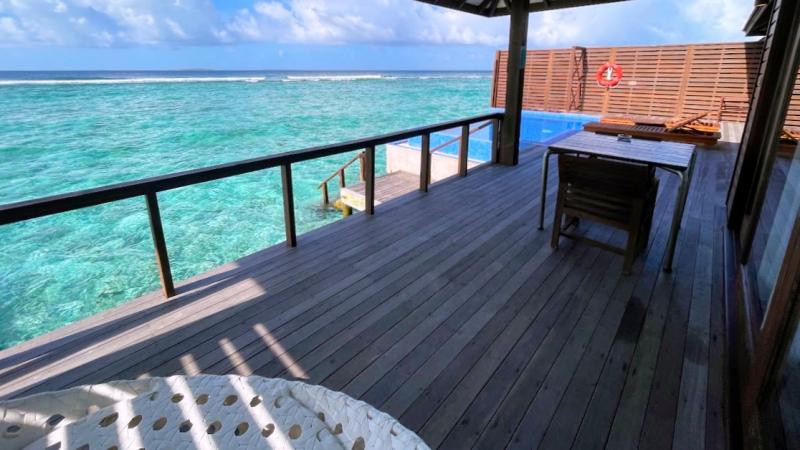 デッキもとても広いです！