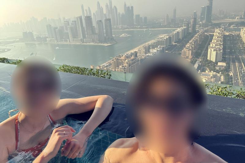 ドバイのオーラスカイプール！ 最高！！