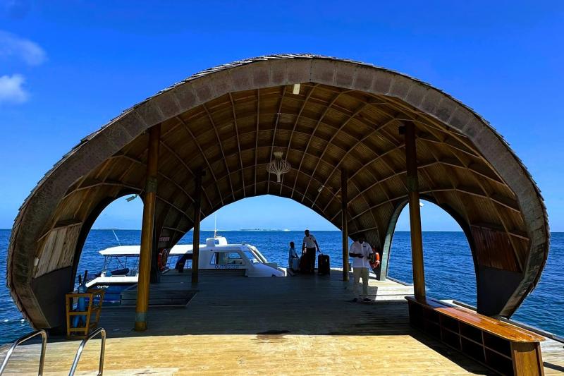 インパクトのある桟橋