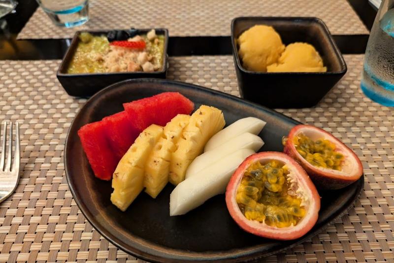 毎日のように食べてたフルーツの盛り合わせ