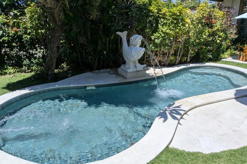 キッズにとっては大きなプールですね！