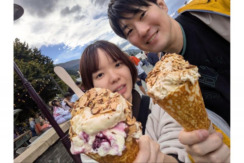 パタゴニア チョコレートのアイスクリーム