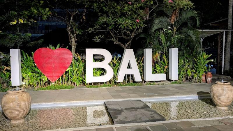 I♡BALIのモニュメント
