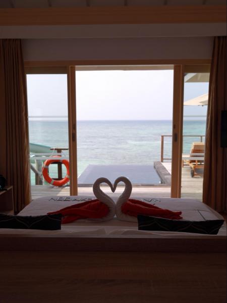 部屋の中からの眺め、最高でした