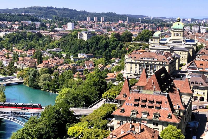 ベルン大聖堂からの景色