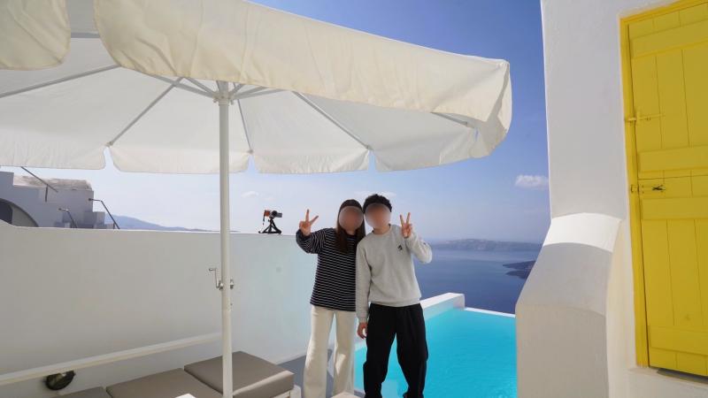 サントリーニ島を大満喫！