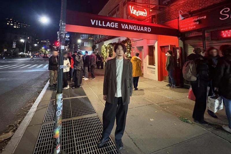 ジャズクラブ「Village Vanguard」にて