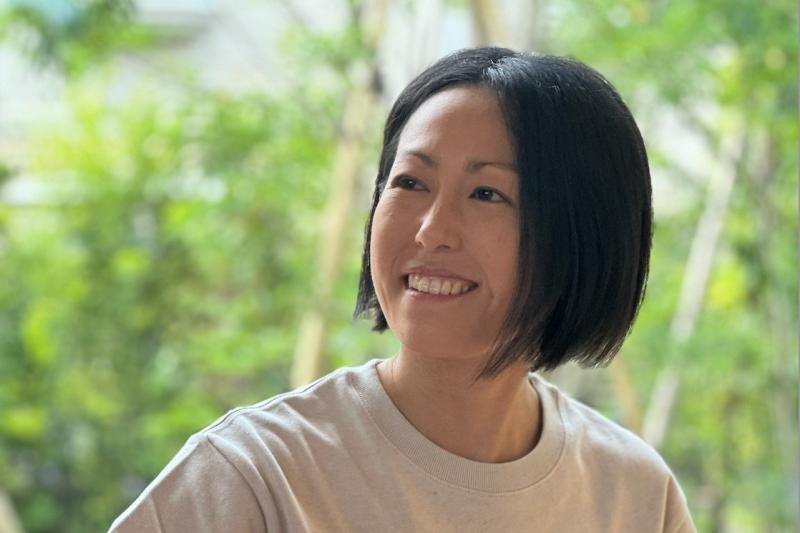 愛子さんが働く姿があまりにも美しくて、思わず写真をパシャリ