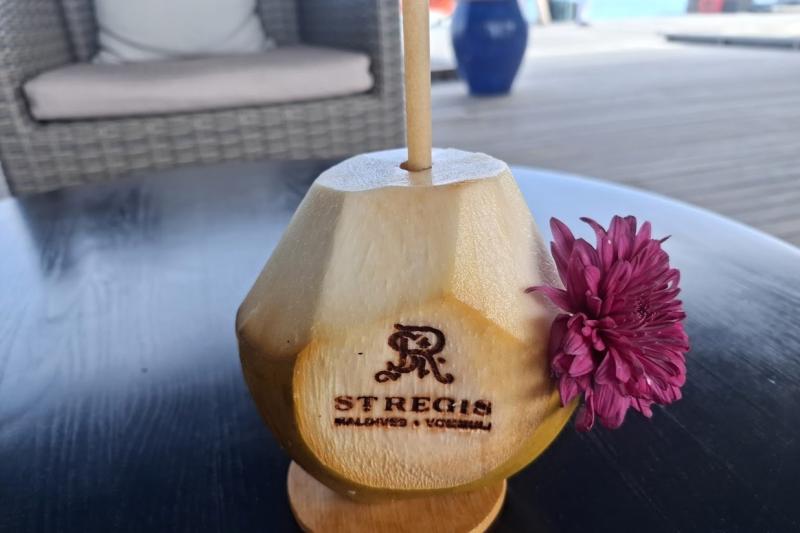 ココナッツのウェルカムドリンク