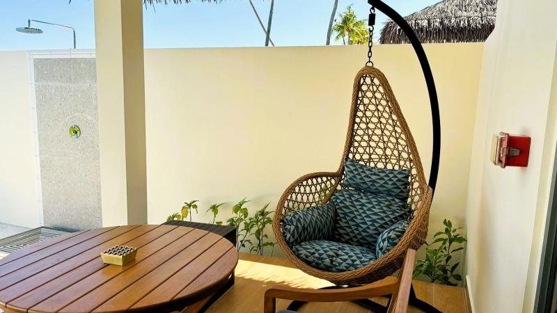 バルコニーにはハンモックチェアも♪