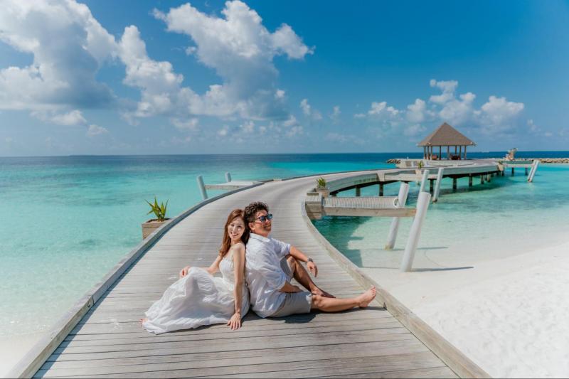 アヴァニ フェアズ モルディブ リゾートにて