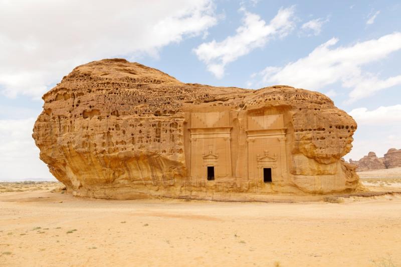 ナバテア王国の時代のマダイン・サレハの墓
