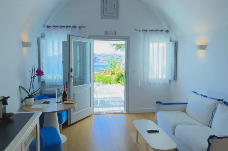 カティキエス サントリーニは、部屋から見える景色が最高でした！
