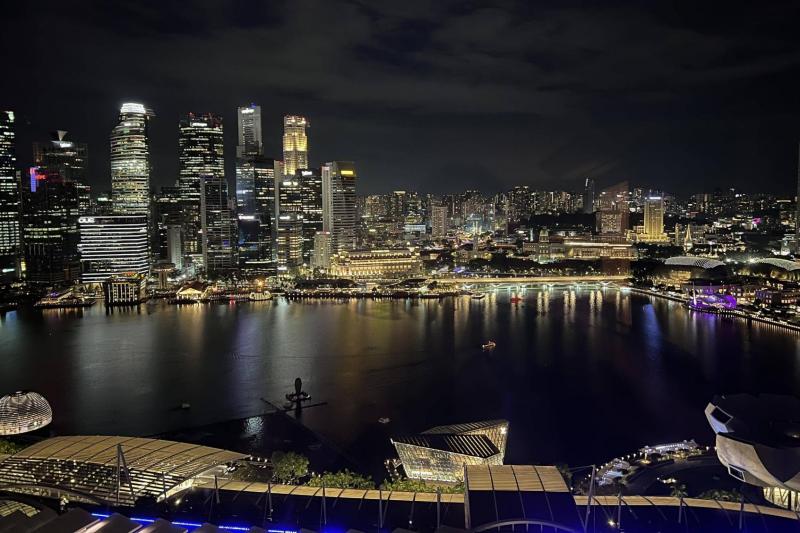 シンガポールの夜景