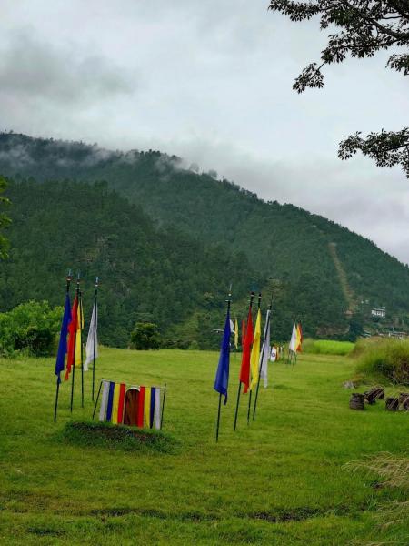 ホテル内アーチェリー場