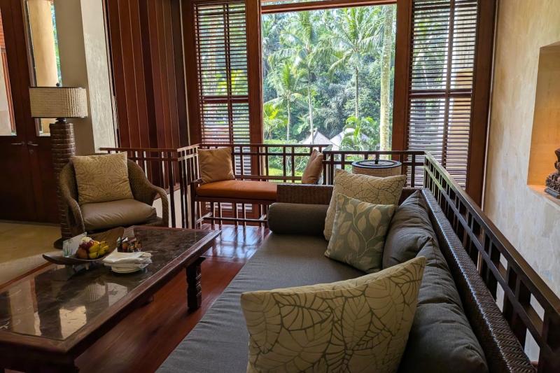 2階にあるリビングルーム